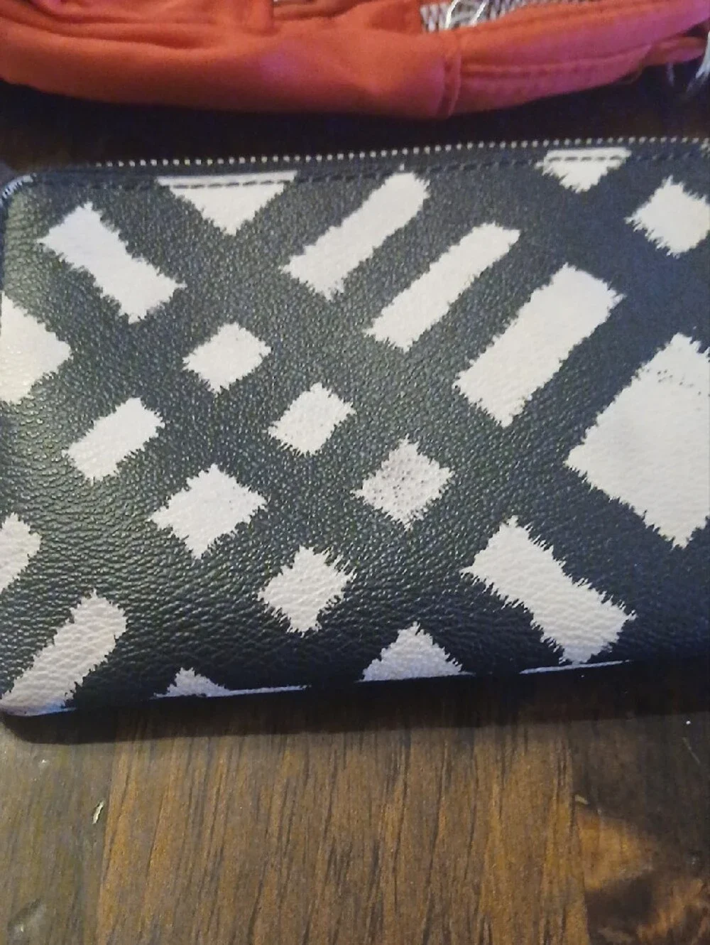 LoCoach Wild Plaid Wristlet New